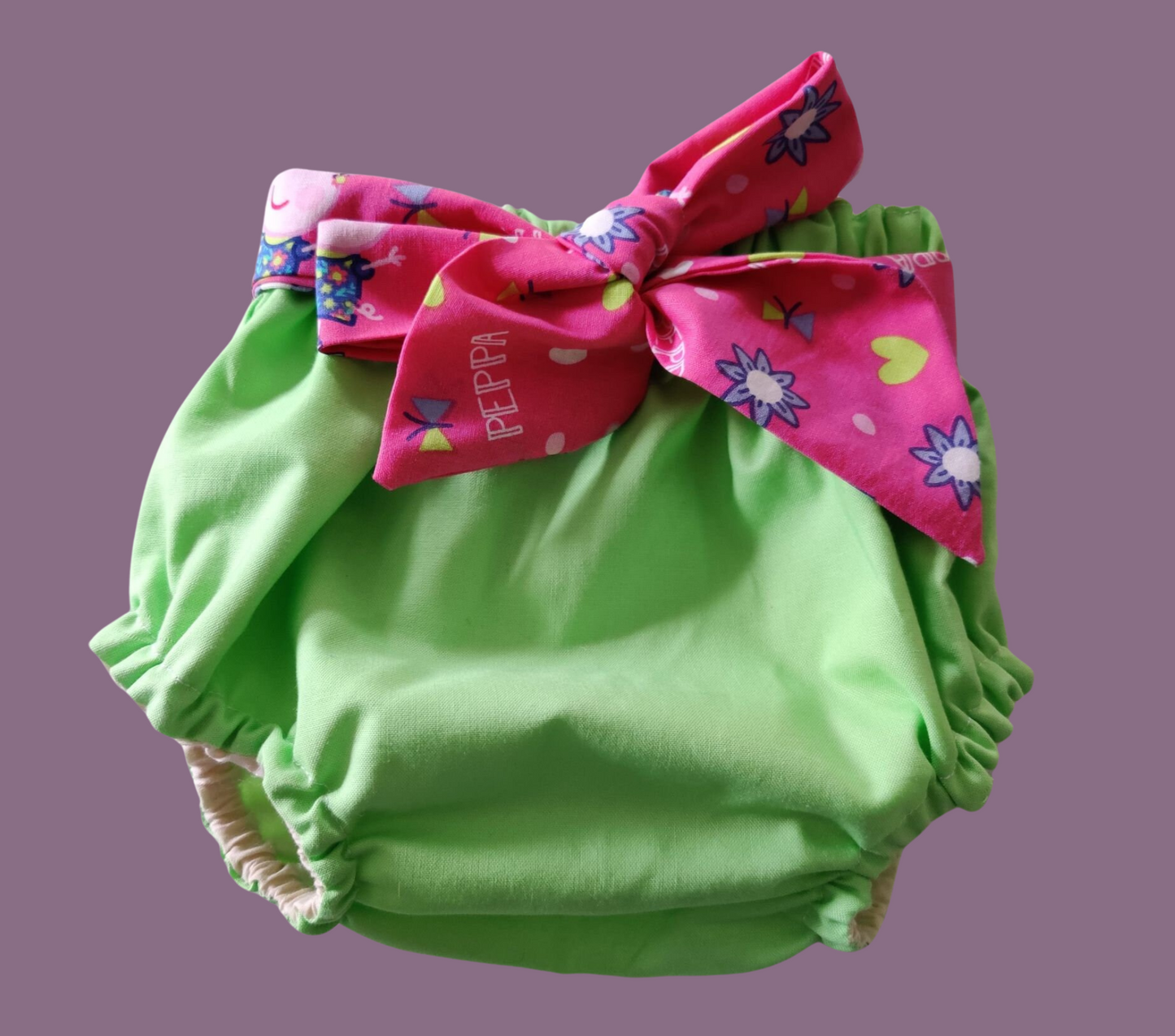 Green | Bloomer/Diaper/Panty Cover