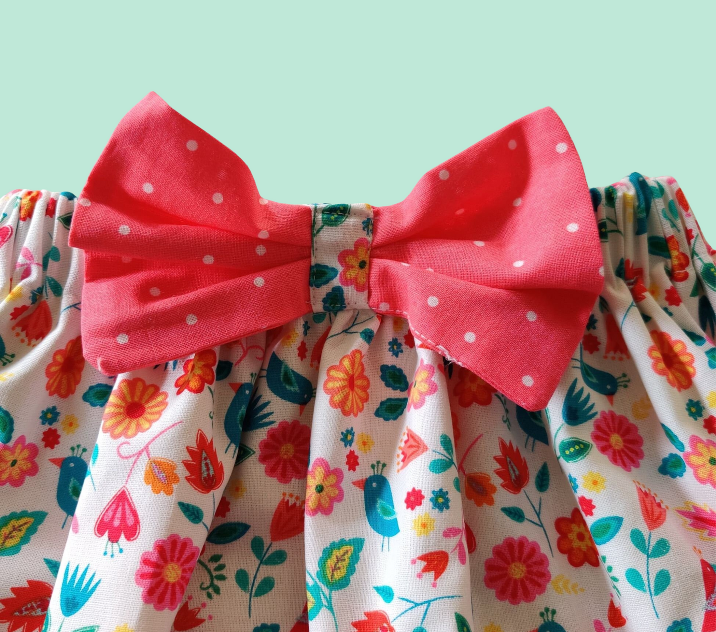 Flowers/Polka Dot | Skirt for Girls/Toddlers