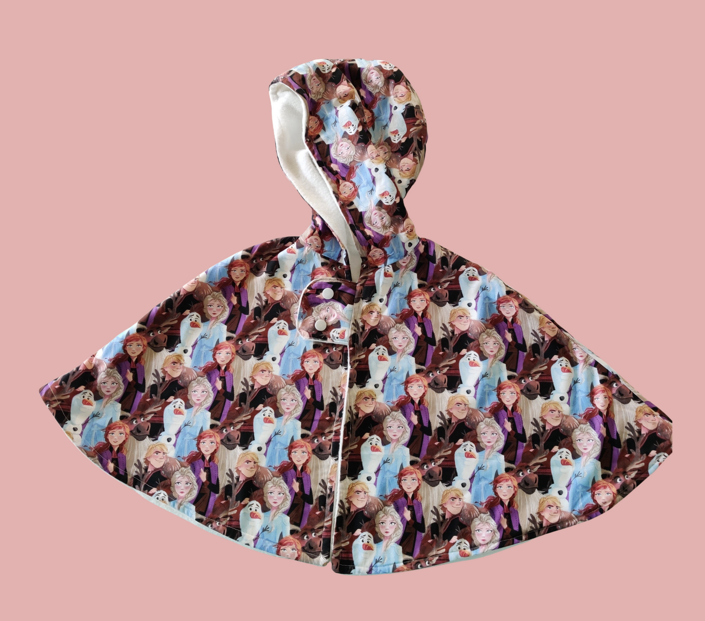 Frozen - Elsa/Ana | Reversible Hooded Poncho