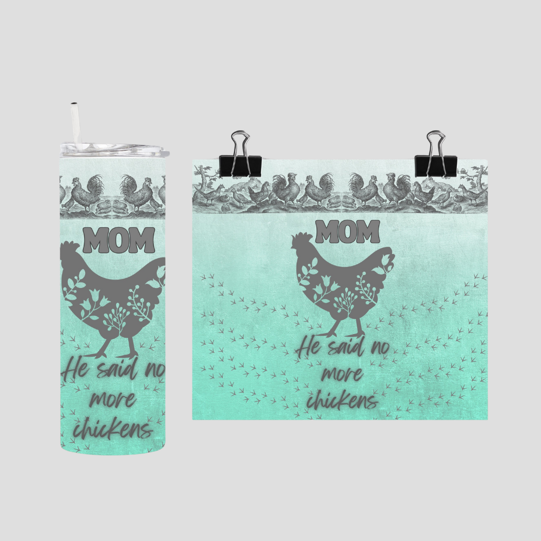 Hen Mom | Personalizeed Tumbler