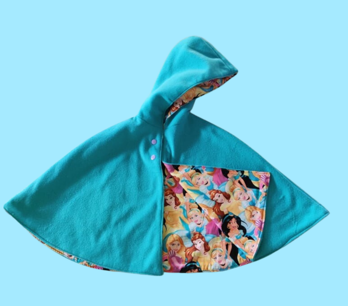 Disney Princess | Reversible Hooded Poncho