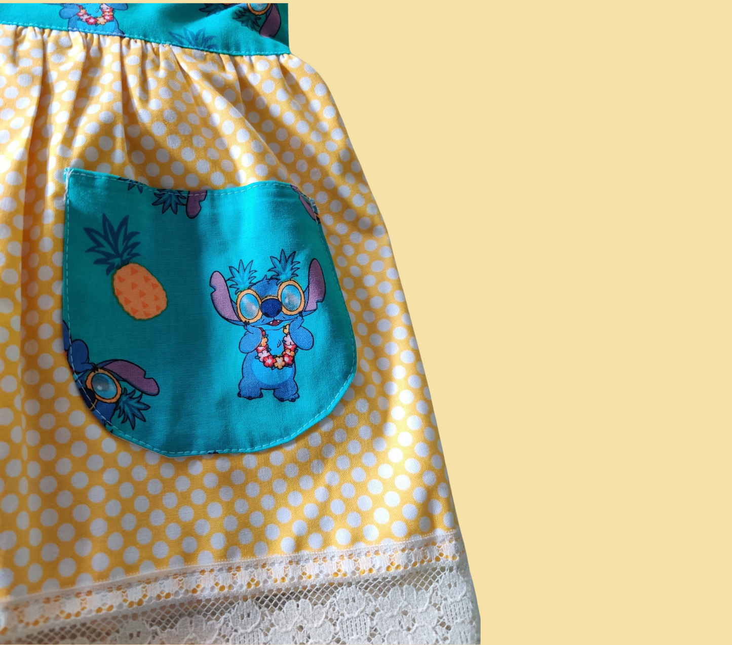 Teal/Yellow Stitch | Brother & Sister/Twin Babies/Set Unisex