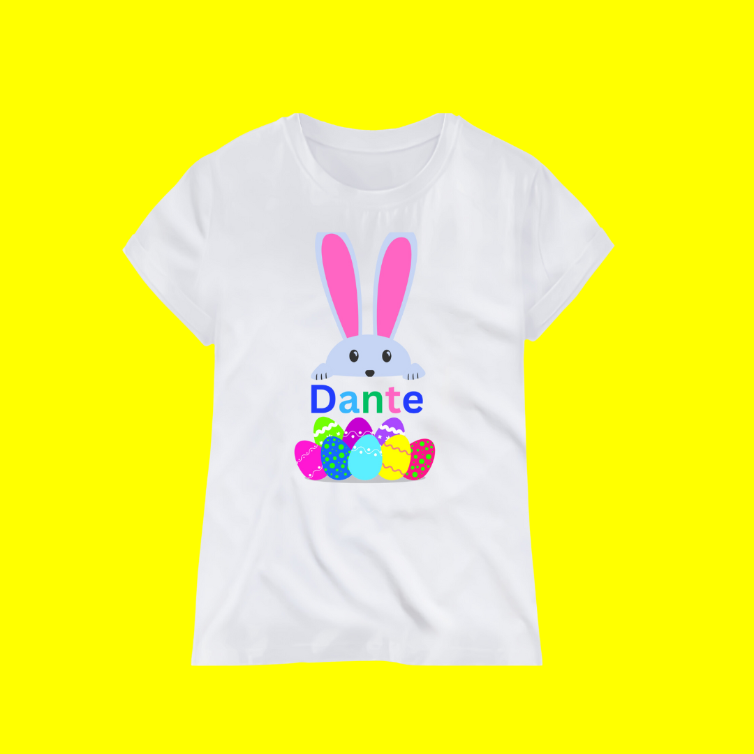 Kids Easter Bunny 4 | Personalized T-shirt