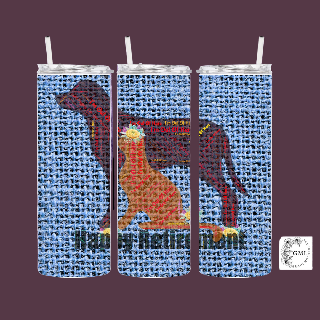 Pet Happy Retirement 5 | Personalized Tumbler