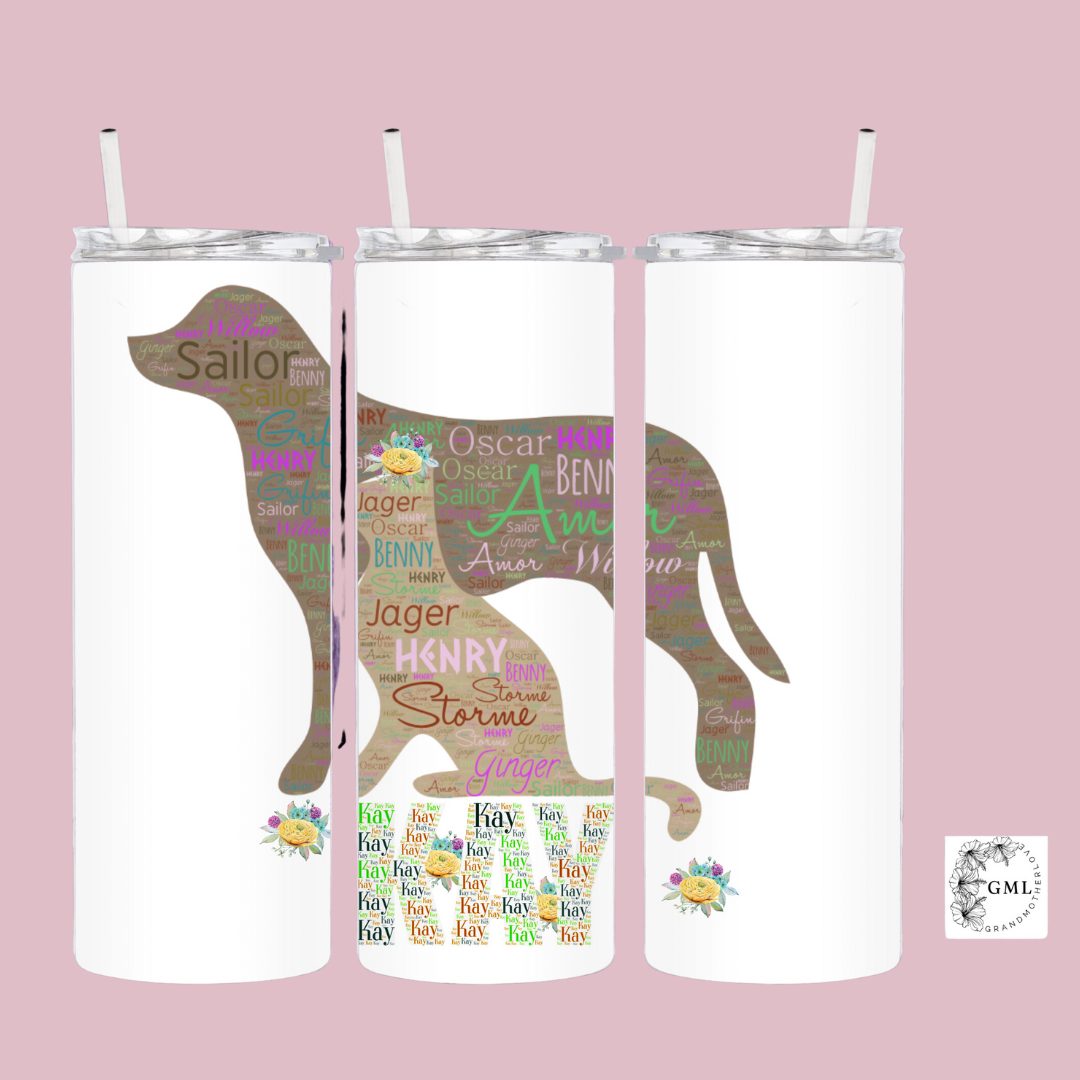 Pet Names | Personalized Tumbler