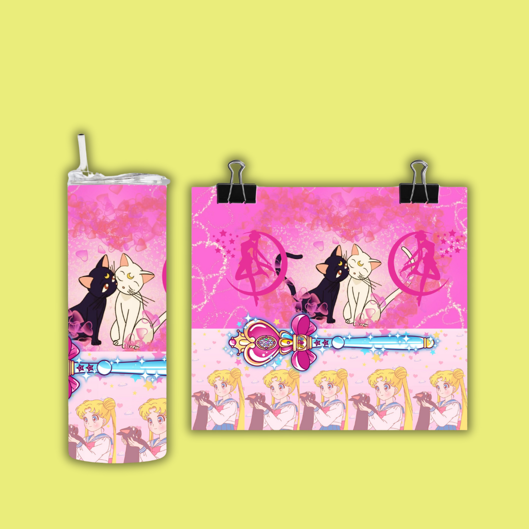 Sailor Girls Cat 10 | Tumbler