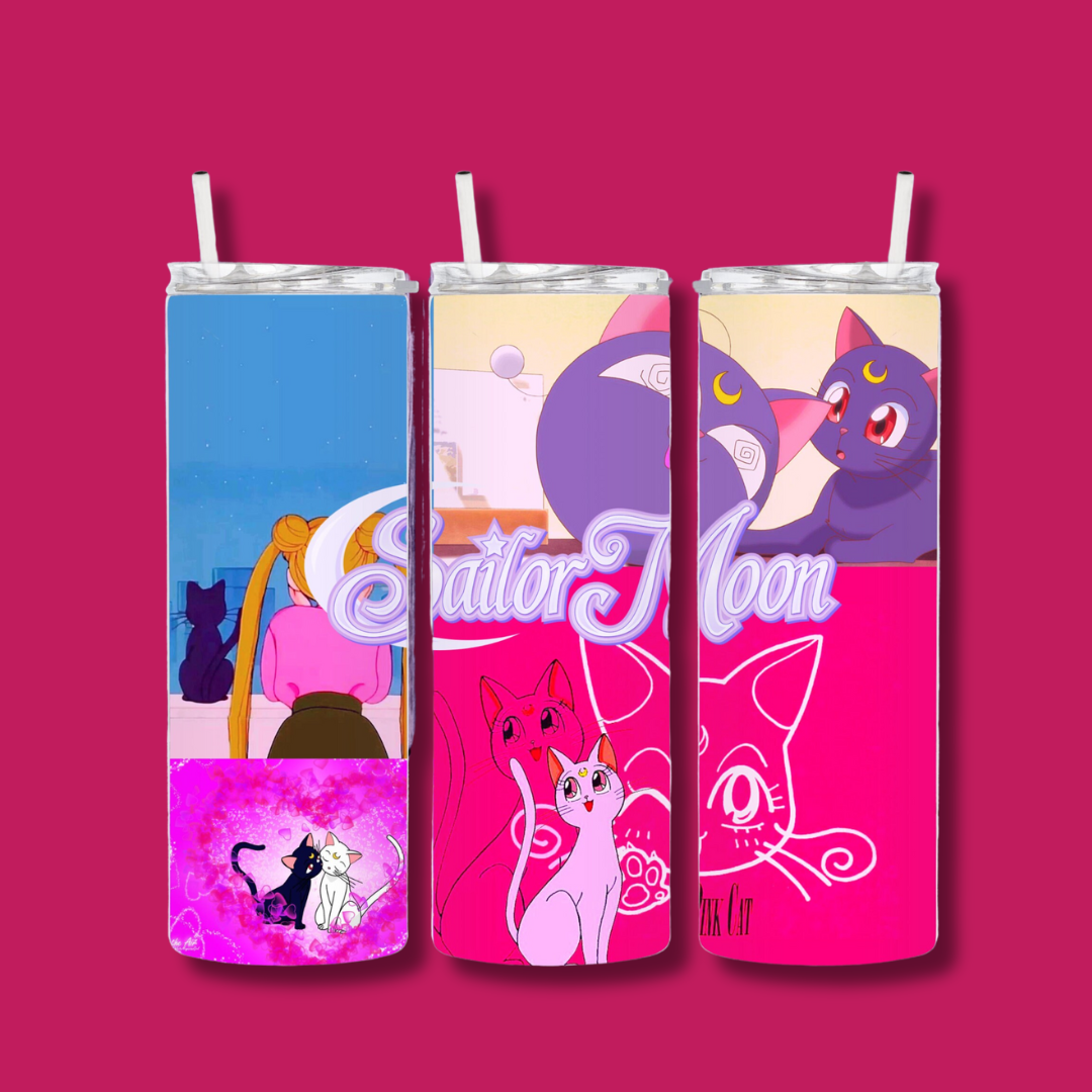 Sailor Girls Cat 13 | Tumbler
