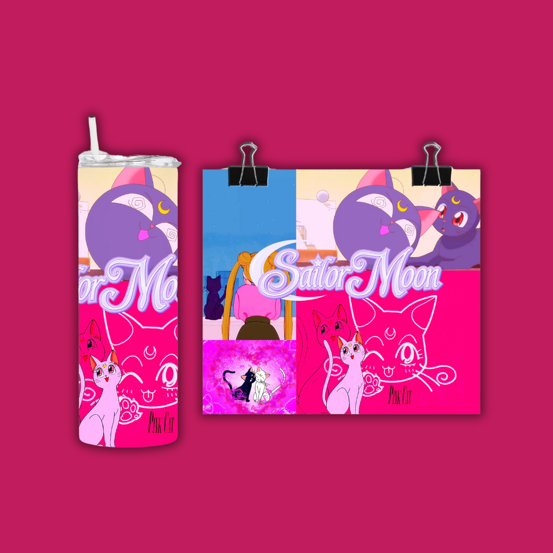 Sailor Girls Cat 13 | Tumbler