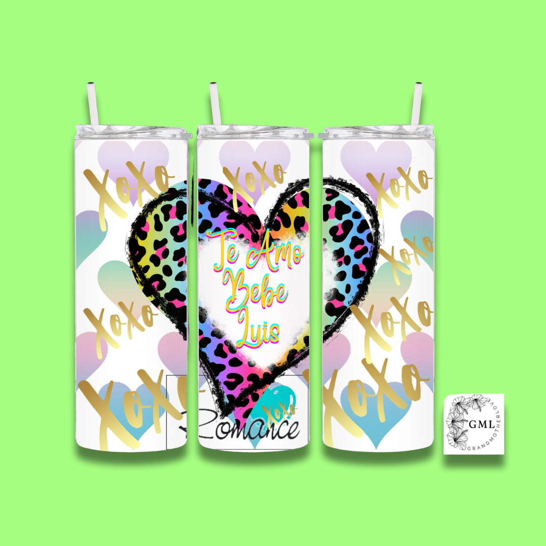 Te Amo Bebe | Personalized Tumbler