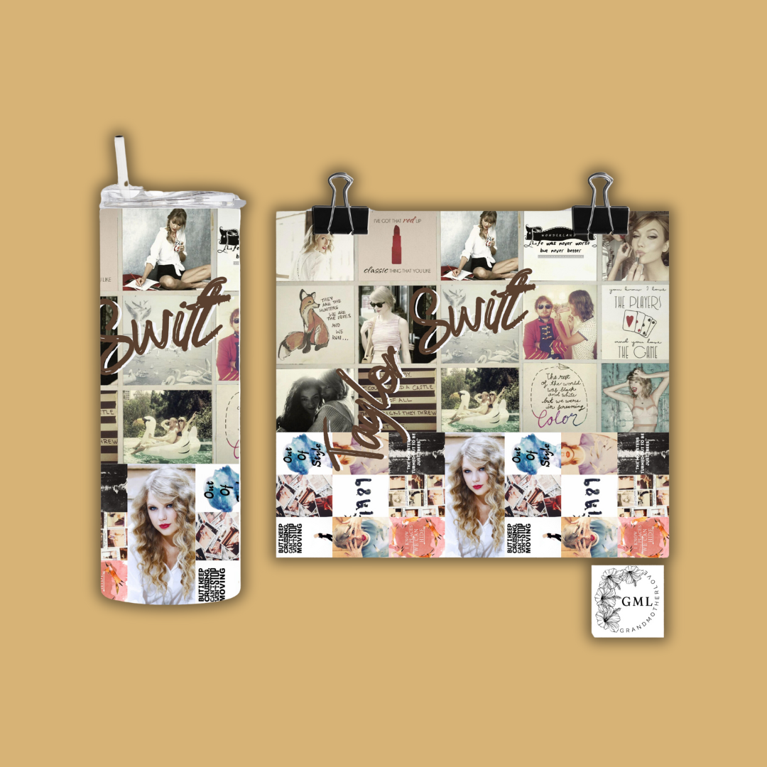 Taylor Swift | Personalized Tumbler With Lid and Straw