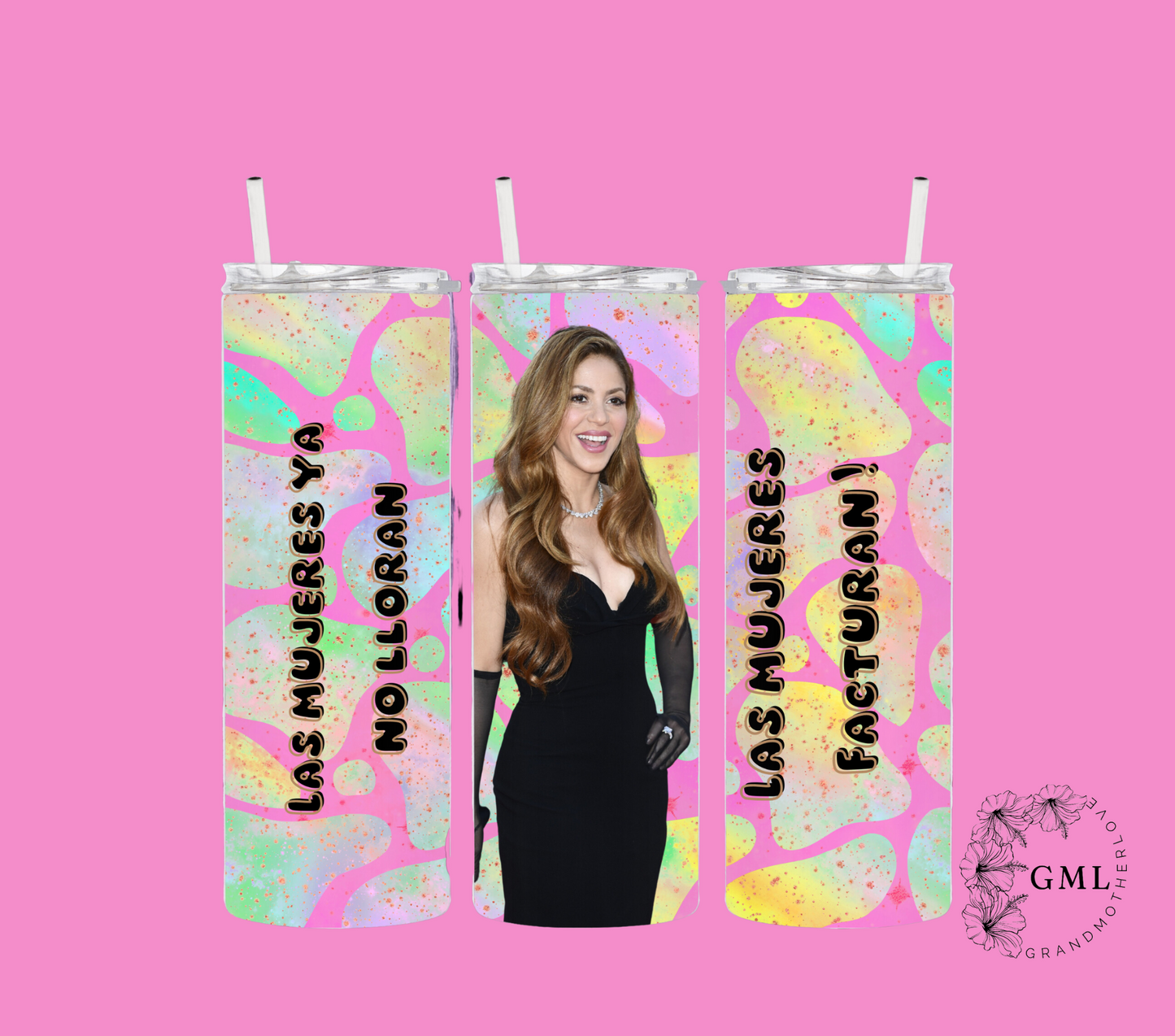 Shakira "Las mujeres no lloran" | Personalized Tumbler
