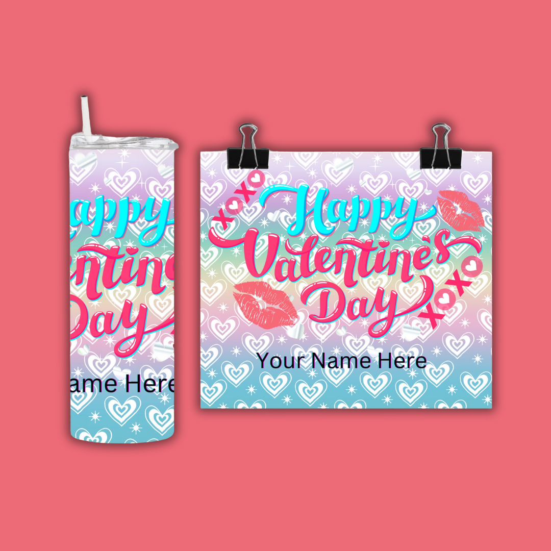 Valentine's Day 3 | Personalized Tumbler