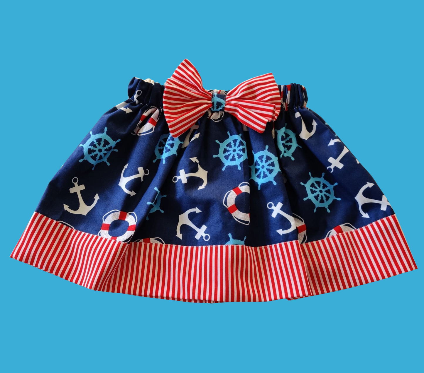 Nautical Blue | Brother and Sister Outfit/Twin Babies/Set Unisex