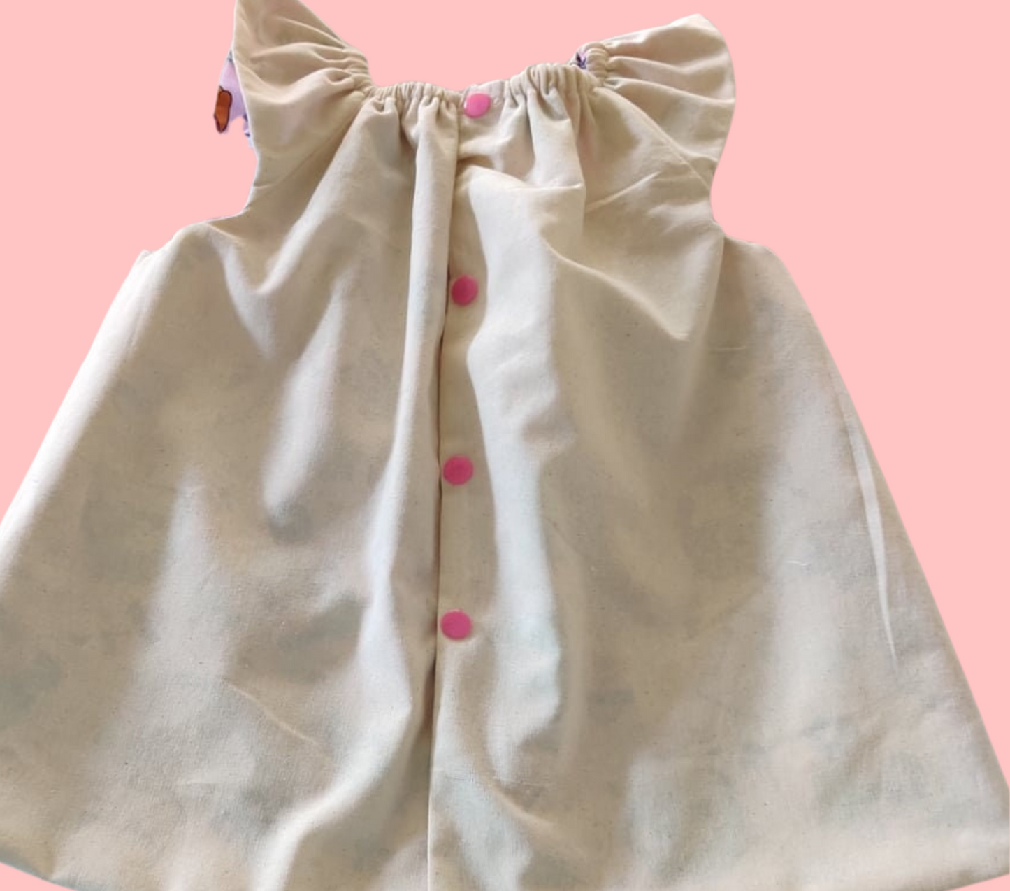 Baby Shark | Girl's Peasant Dress