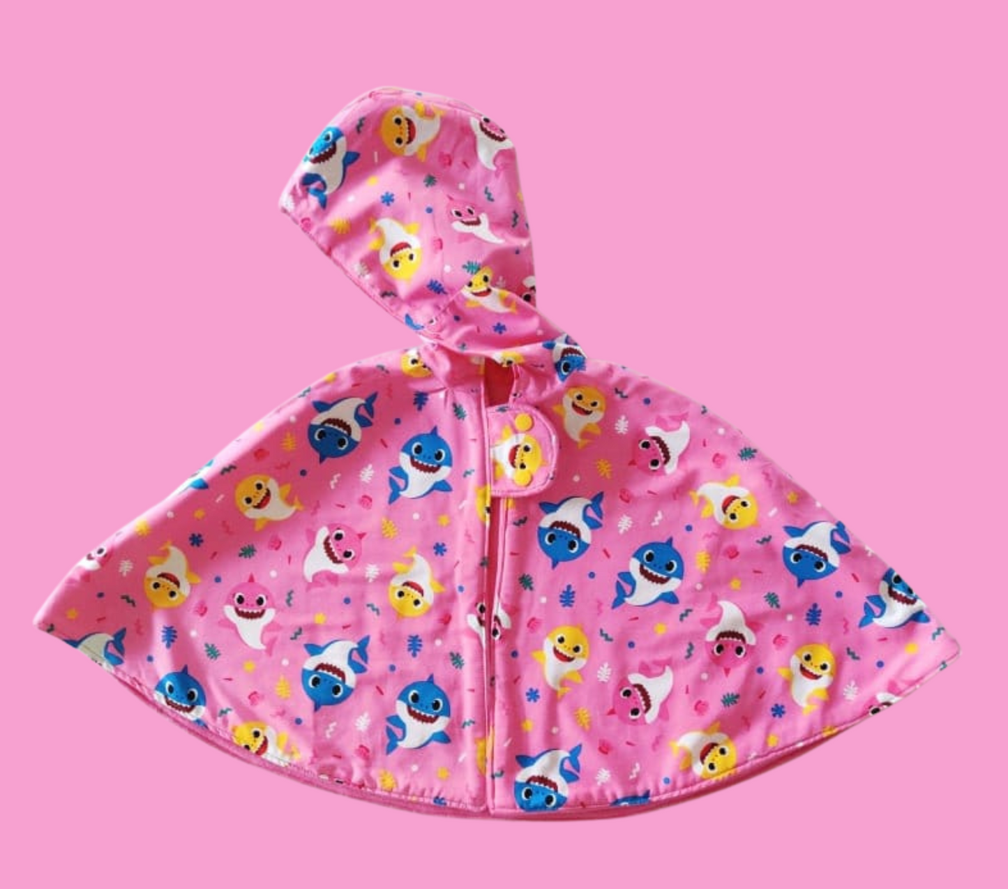 Baby Shark - Poncho | Reversible Hooded Poncho