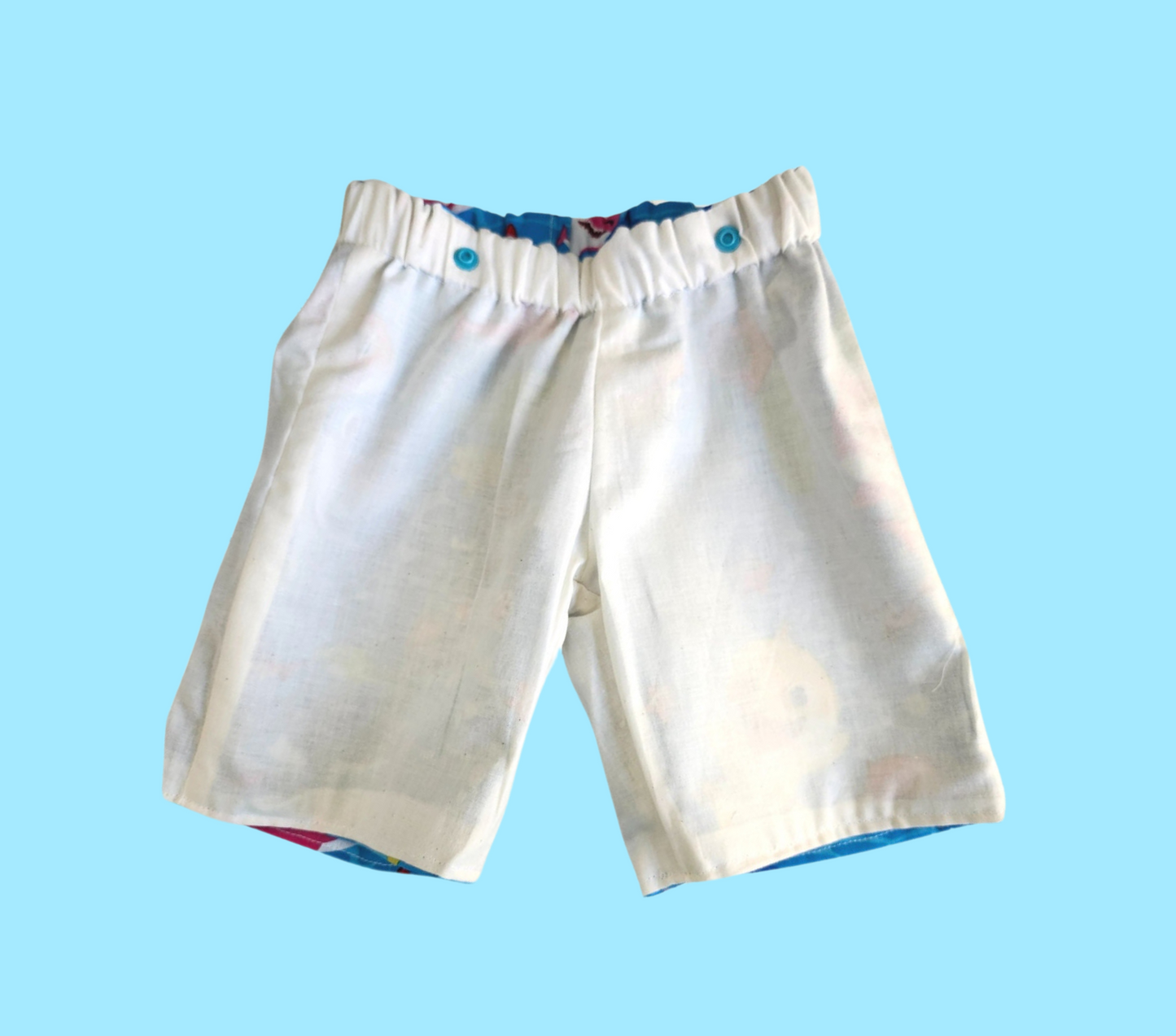 Baby Shark - Boy | Short-straps suspenders/Short and bow tide