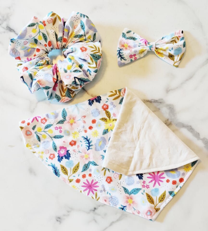 Kay | Set Collar Slip-On Bandanas Reversible