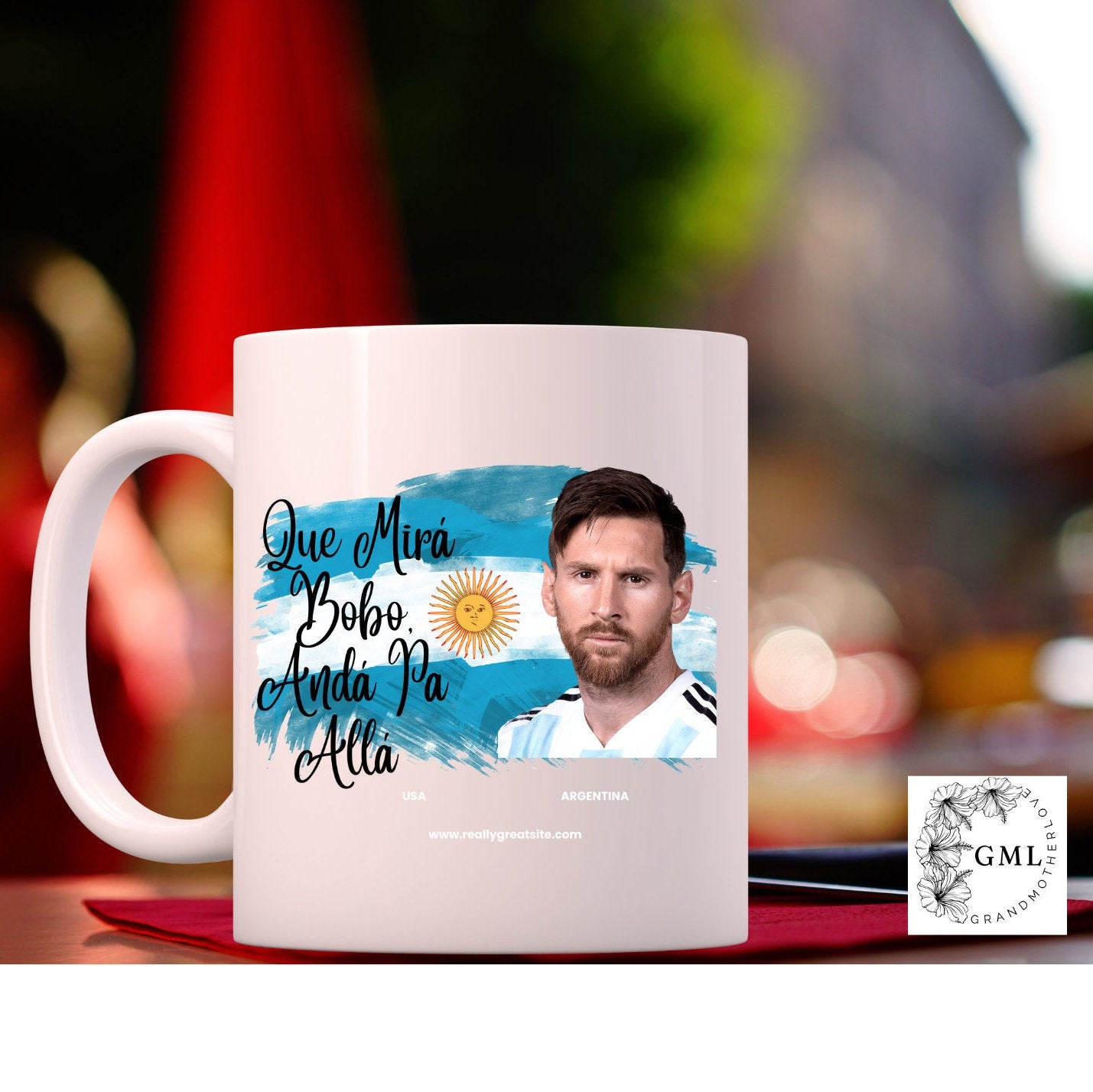 Lionel Messi | Que Mirá Bobo, Andá Pa Allá - Personalized