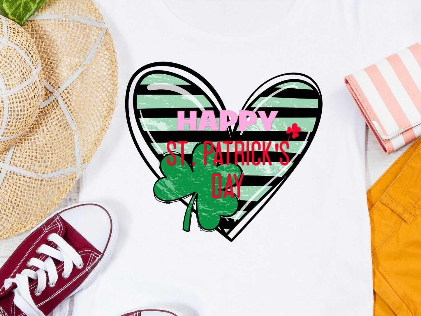St. Patrick's Day | T-shirt ''Heart'' - Unisex