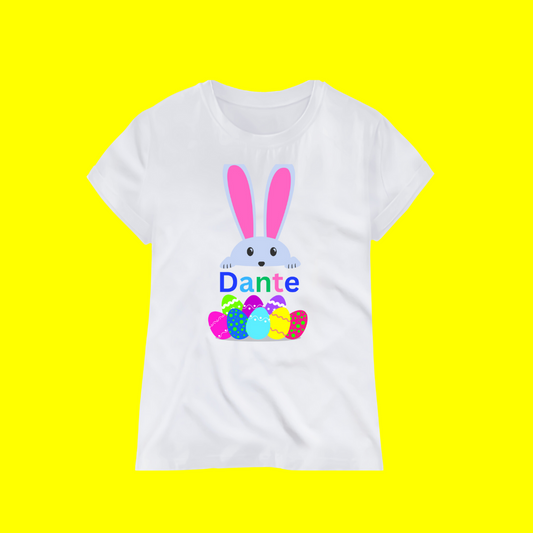 Kids Easter Bunny 4 | Personalized T-shirt