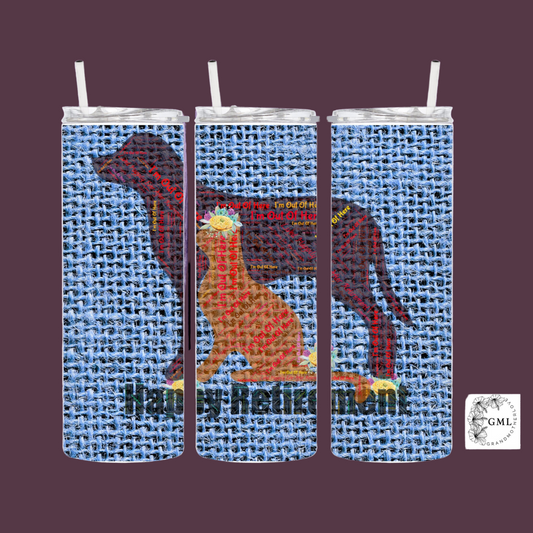 Pet Happy Retirement  5 | Personalized Tumbler