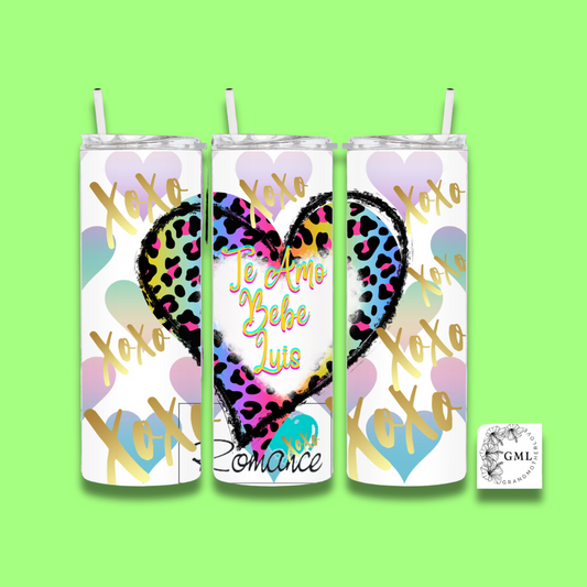 Te Amo Bebe  | Personalized Tumbler