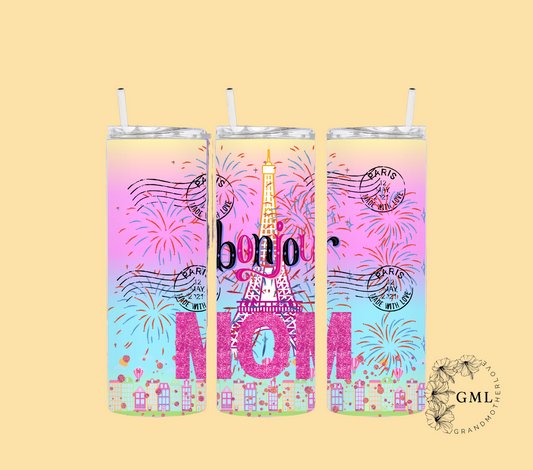 Paris Eiffel Mom | Personalized Tumbler