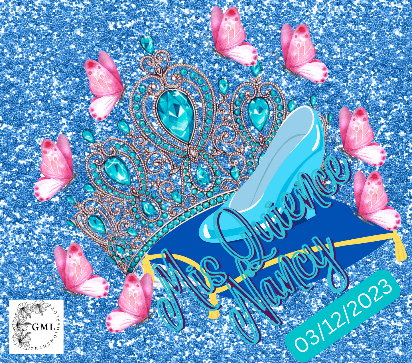 Quinceañera Blue 1 | Personalized Tumbler