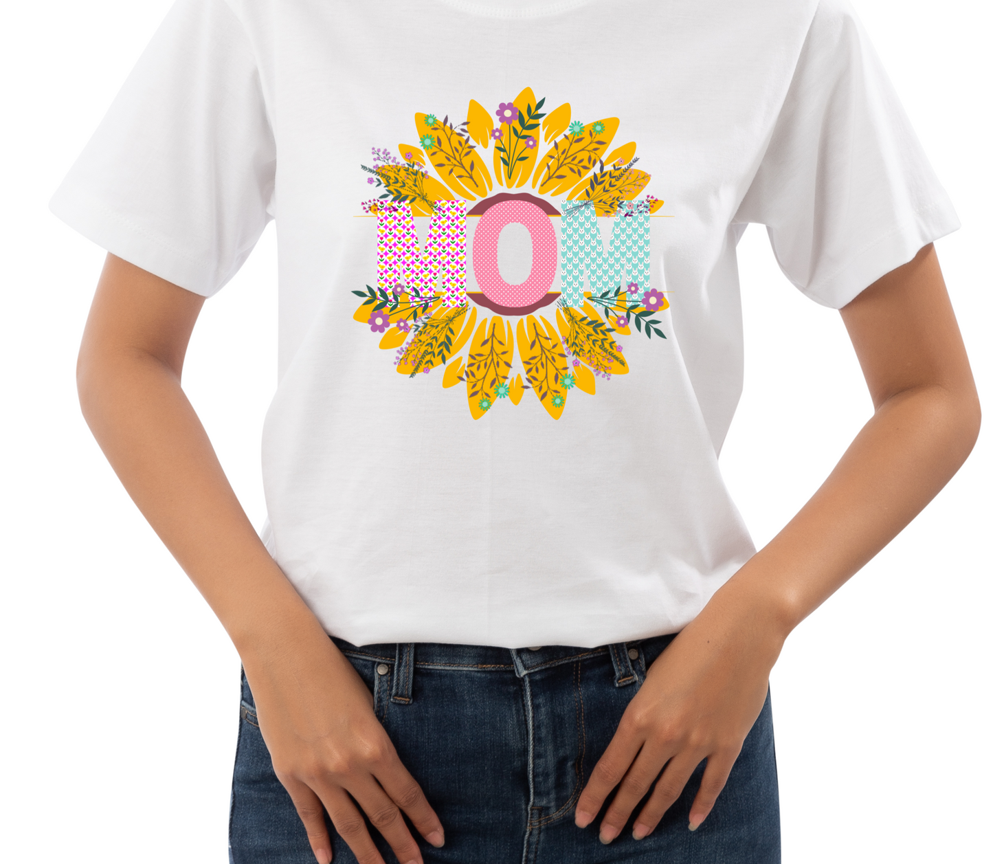 Mom Sun Flower | T-shirt, Personalized