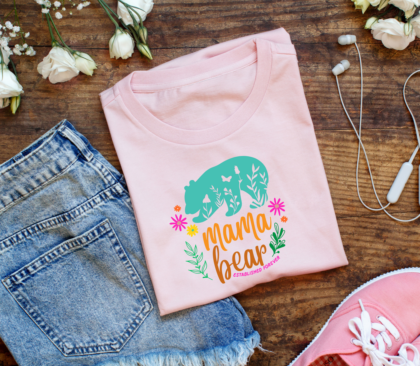 Mama Bear | T-shirt, Personalized