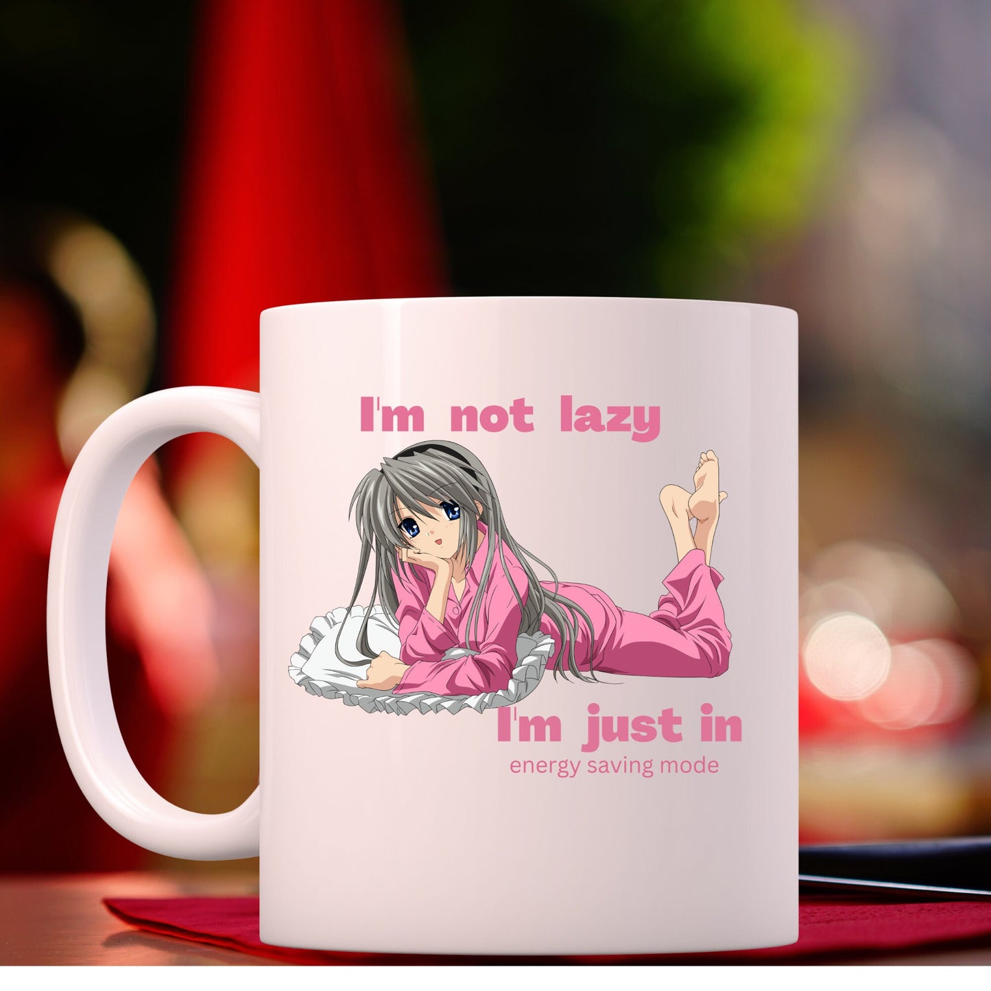Funny Cartoon Girl | Tumbler With Lid and Straw
