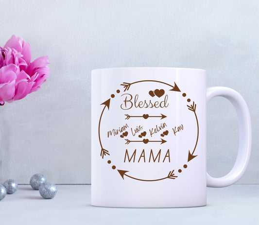 Mugs | Personalized MAMA Mug, 16 onz